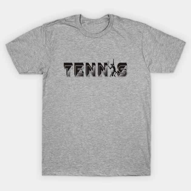 Tenis  para jugadores de tenis felices | El tenis me hace feliz T-Shirt by vintagejoa